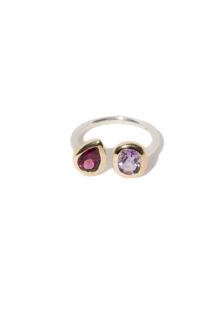 DUO SABINA Bicolore- Bague en or & argent