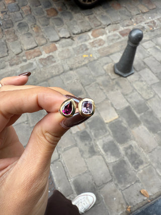 DUO SABINA Bicolore- Bague en or & argent