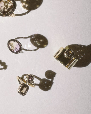 OBS - Bague en or 9K & Spinelle