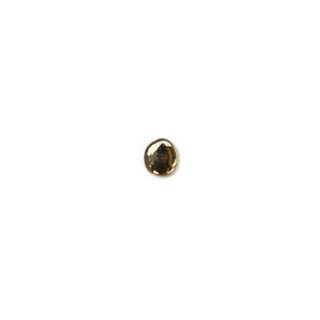 LA TÂCHE - 14 karat gold plated sterling silver single earring