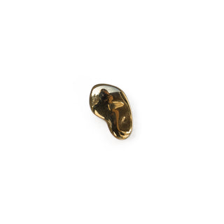 LA TÂCHE - 14 karat gold plated sterling silver single earring